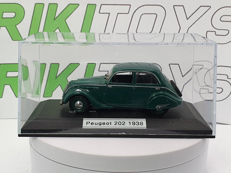 Peugeot 202 Norev 1/43 verde - RikiToys - Norev#