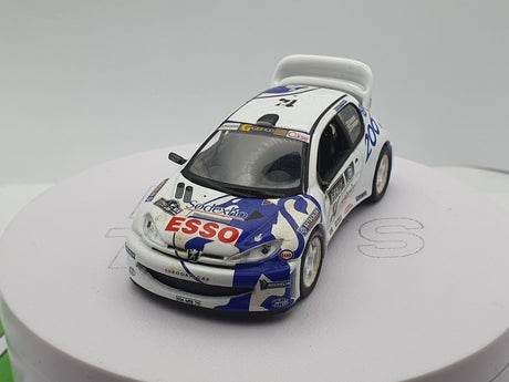 Peugeot 206 WRC Edicola 1/43 - RikiToys - Edicola#