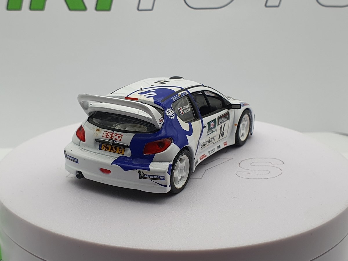 Peugeot 206 WRC Edicola 1/43 - RikiToys - Edicola#