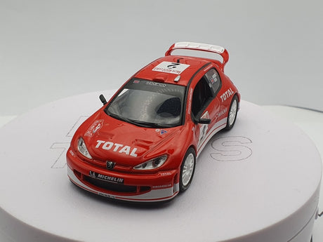 Peugeot 206 WRC RMC Edicola 1/43 - RikiToys - Edicola#