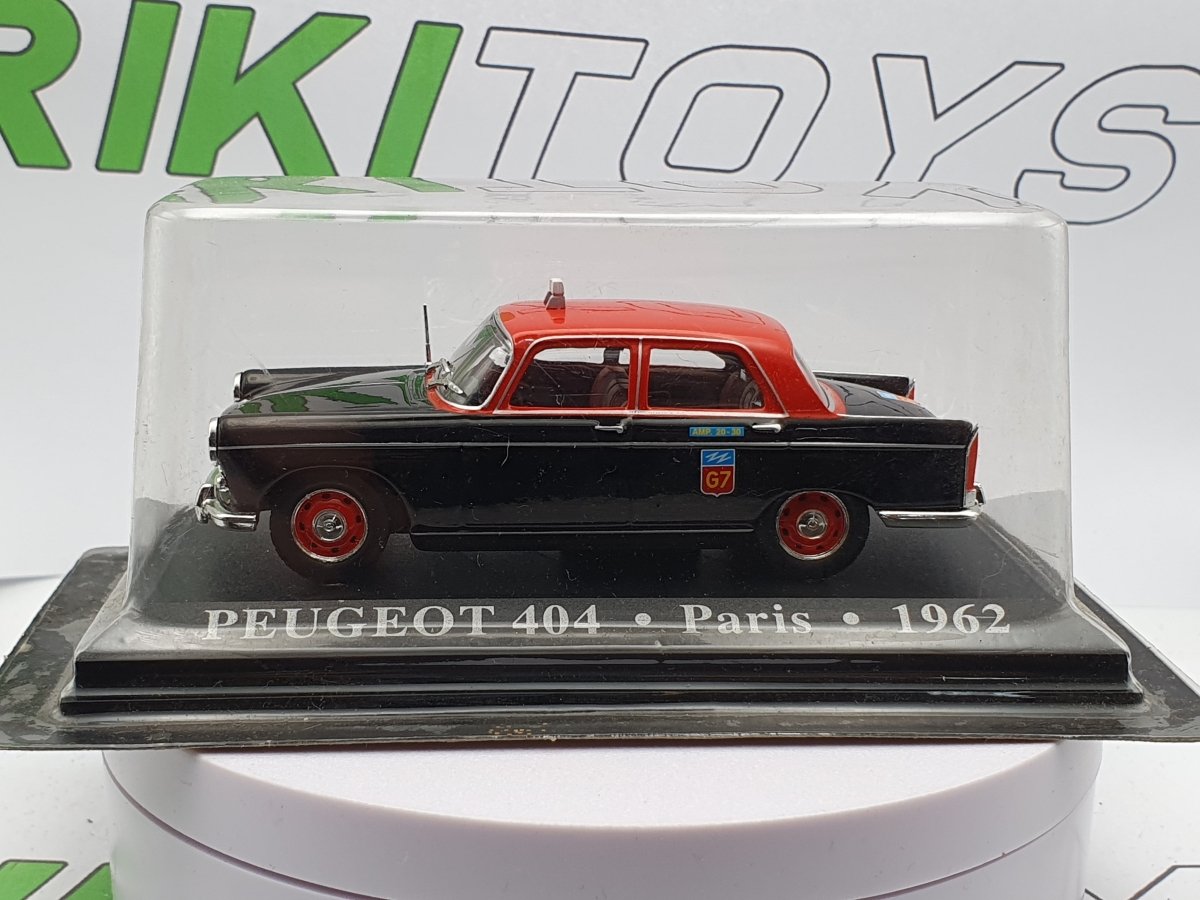 Peugeot 404 Taxi Paris Edicola 1/43 - RikiToys - Edicola#