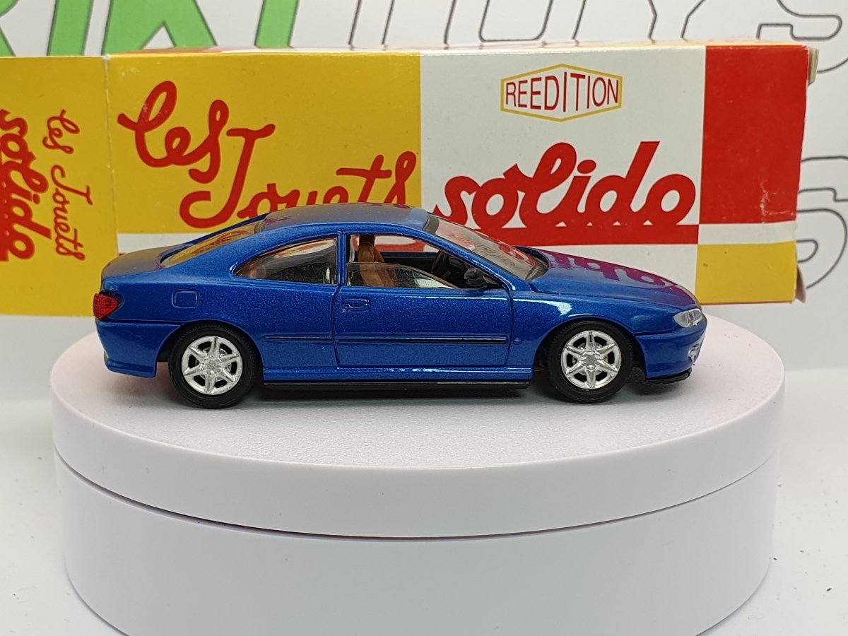 Peugeot 406 Coupè Solido 1/43 Blu - RikiToys - Solido#