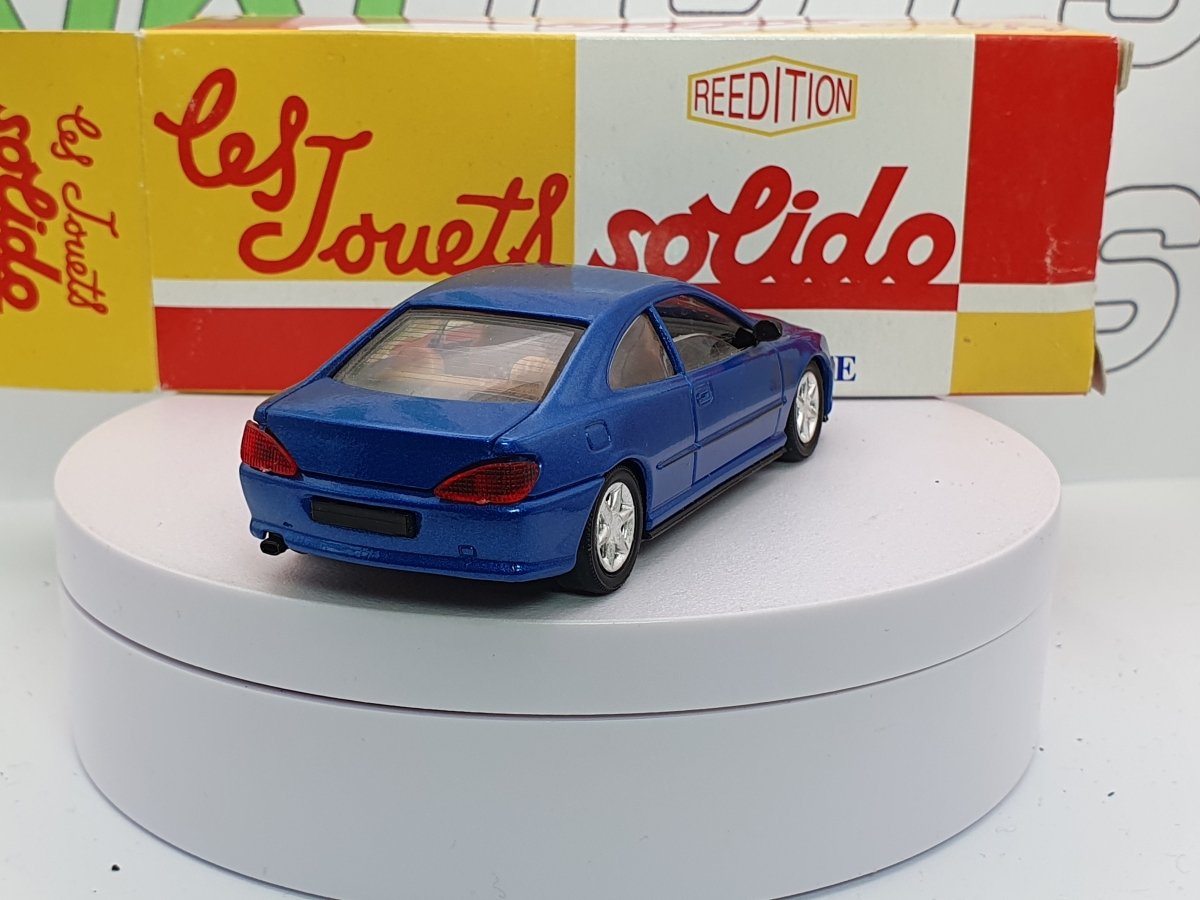 Peugeot 406 Coupè Solido 1/43 Blu - RikiToys - Solido#