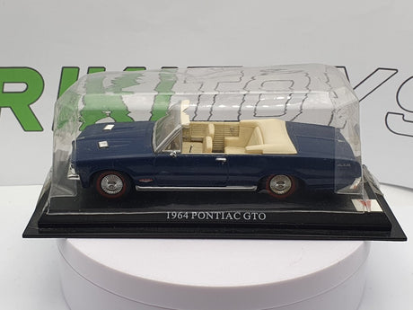 Pontiac GTO Cabrio (1964) Edicola 1/43 Blu - RikiToys - Edicola#