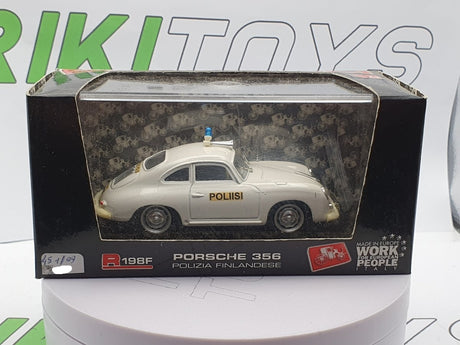 Porsche 356 Poliisi Brumm 1/43 - RikiToys - Brumm#