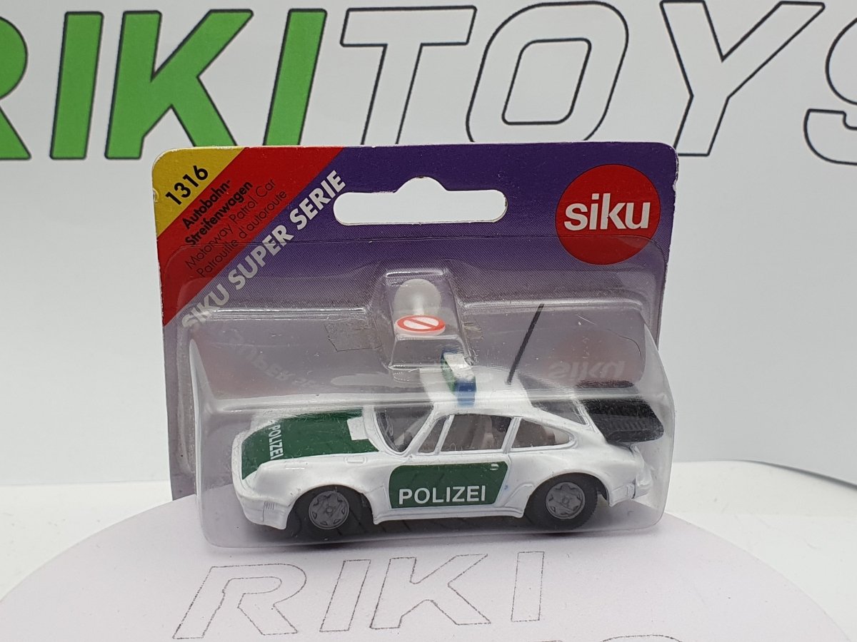 Porsche 911 Polizei Siku 1/64 - RikiToys - Siku#