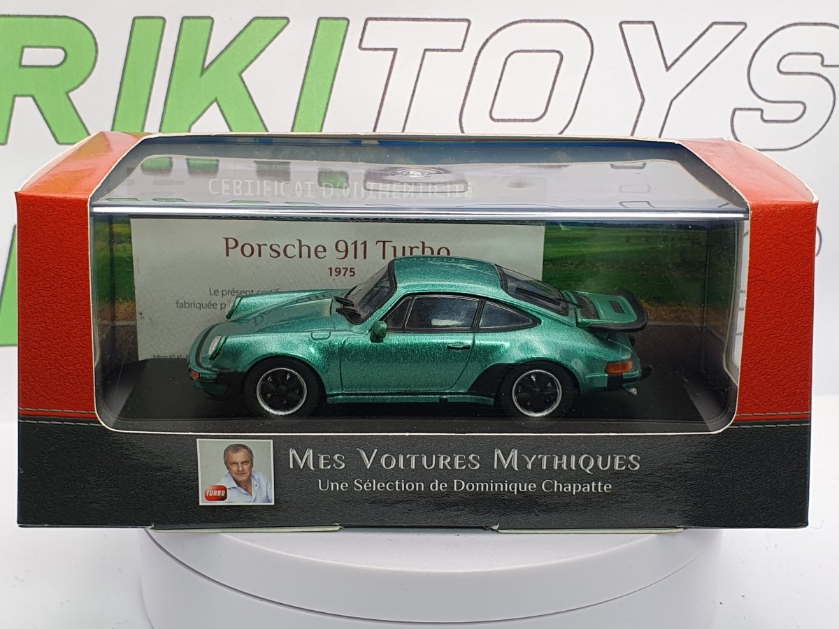 Porsche 911 Turbo (1975) Edicola 1/43 Verde - RikiToys - Edicola#