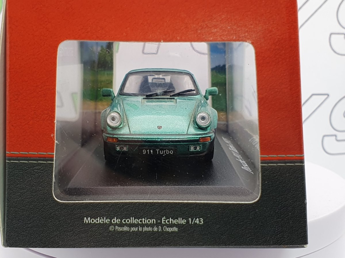 Porsche 911 Turbo (1975) Edicola 1/43 Verde - RikiToys - Edicola#