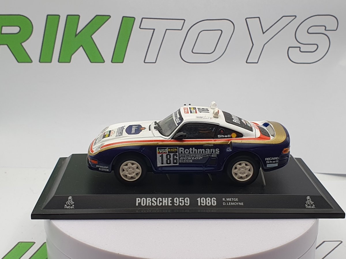 Porsche 959 Paris Dakar Edicola 1/43 - RikiToys - Edicola#