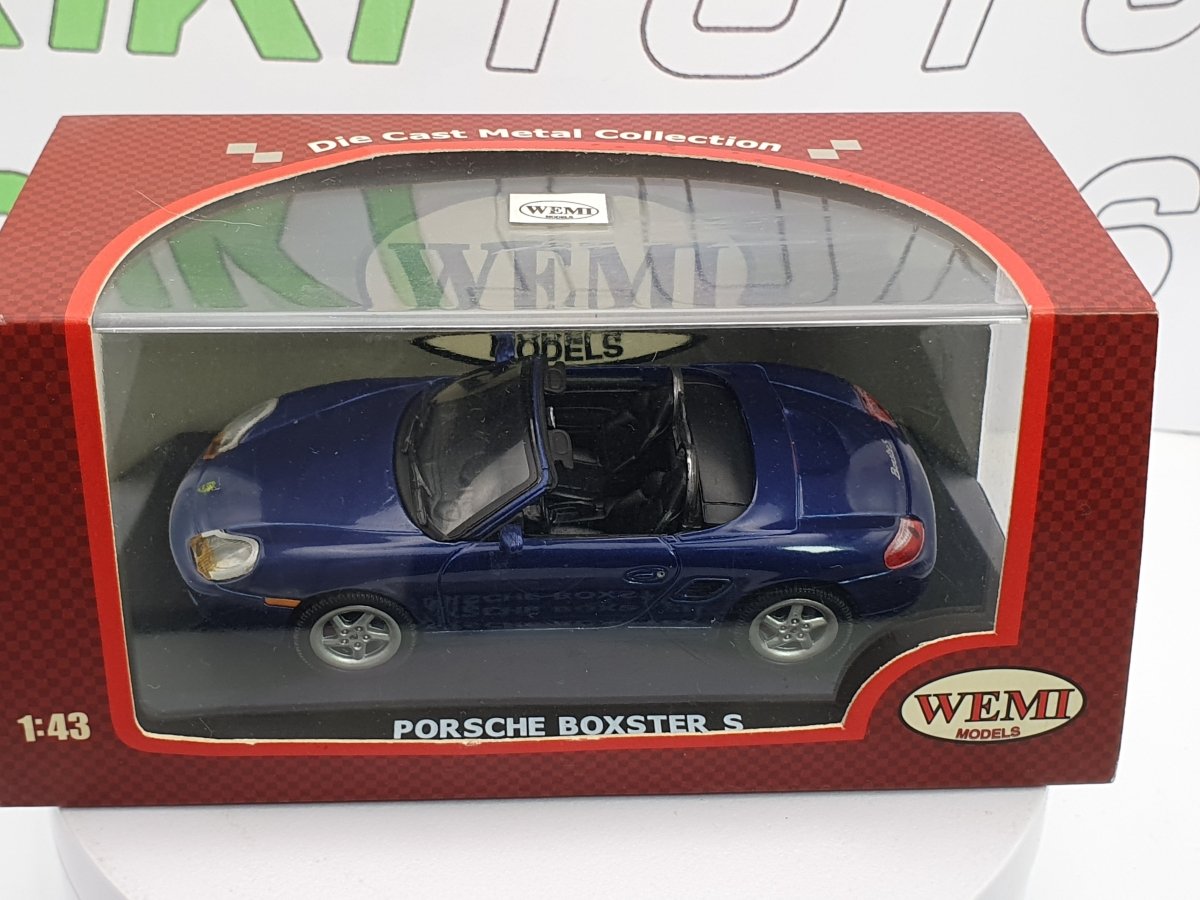 Porsche Boxter S Wemi 1/43 Blu metallizzato - RikiToys - Wemi#