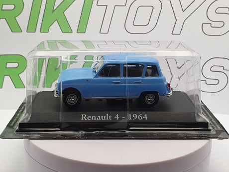 Renault 4 (1964) Edicola 1/43 Azzurro - RikiToys - Edicola#