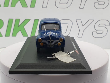 Renault 4 CV Mille Miglia (1954) MetroMo 1/43 Blu - RikiToys - MetroMo#