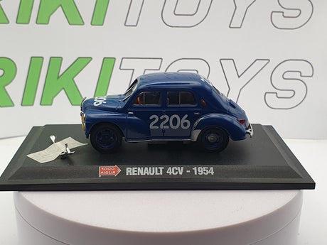 Renault 4 CV Mille Miglia (1954) MetroMo 1/43 Blu - RikiToys - MetroMo#