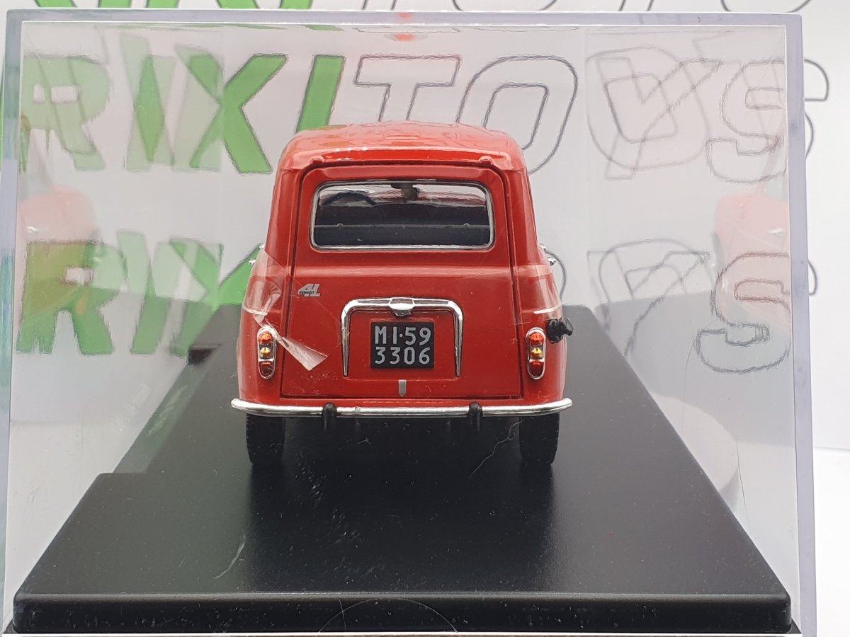 Renault 4L 1962 Leo Model 1/24 Rosso - RikiToys - Leo Model#