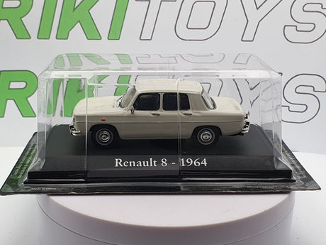 Renault 8 Edicola 1/43 Bianco - RikiToys - Edicola#