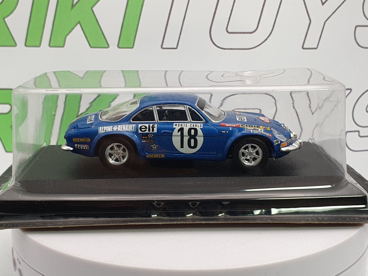 Renault Alpine A110 RMC (1973) Edicola 1/43 Blu Metallizzato - RikiToys - Edicola#