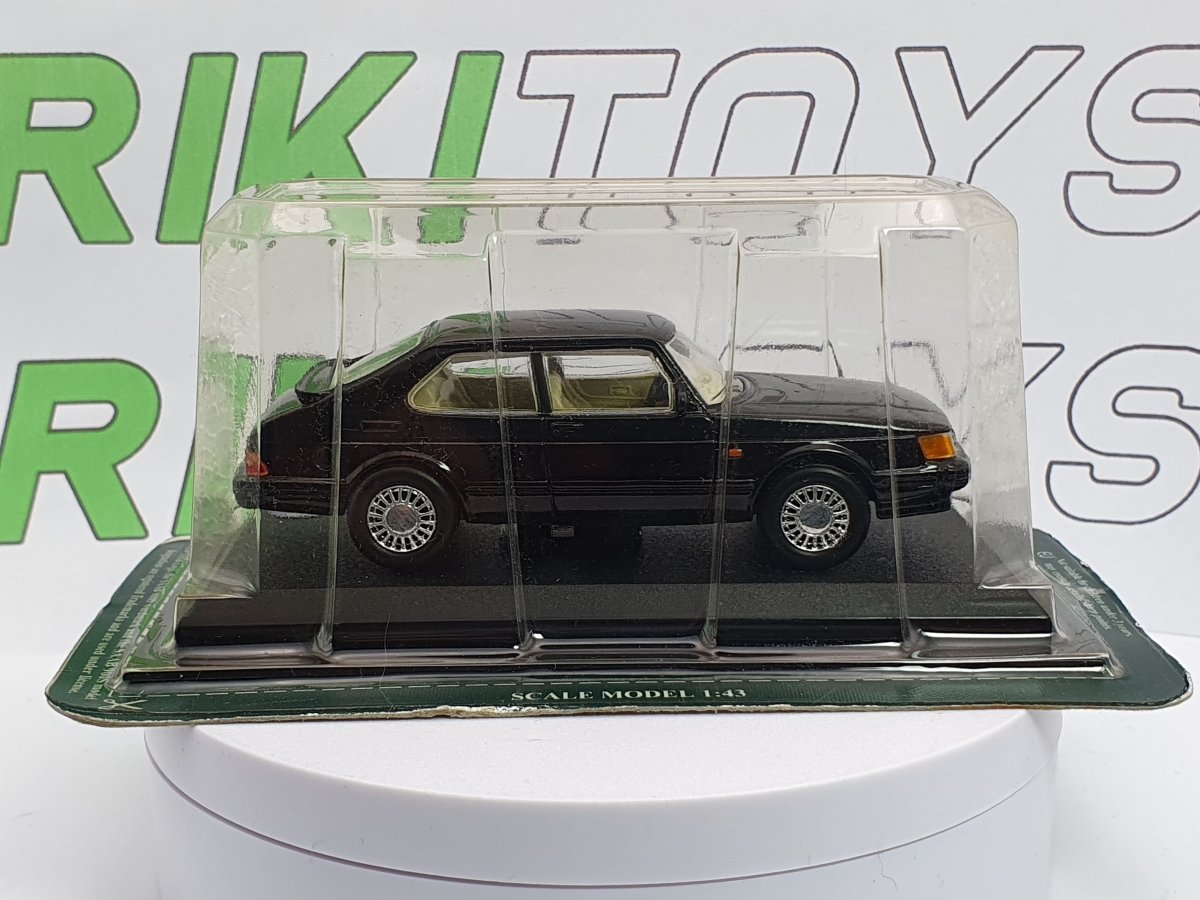 Saab 900 S 1989 Del Prado 1/43 Nero - RikiToys - Del Prado#