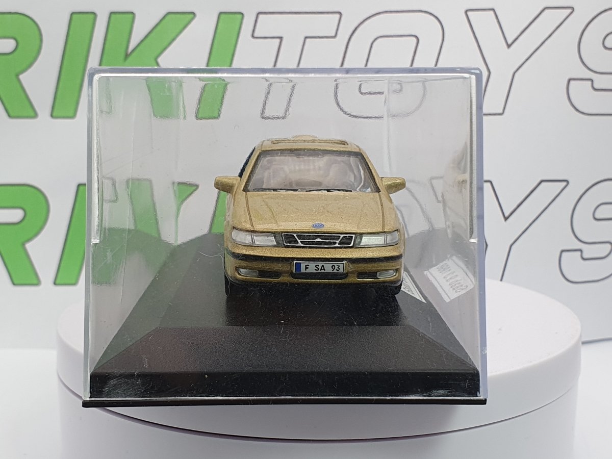 Saab 9.3 Coupè (1998) Cararama 1/43 Oro - RikiToys - Cararama#