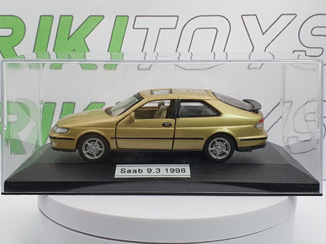 Saab 9.3 Coupè (1998) Cararama 1/43 Oro - RikiToys - Cararama#