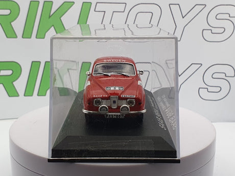 Saab 96 V4 Sweden Rallye (1972) Edicola 1/43 Rosso - RikiToys - Edicola#