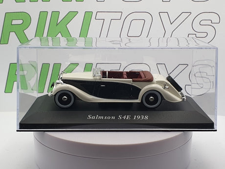 Salmson S4E Spider (1938) Edicola 1/43 Bianco - RikiToys - Edicola#