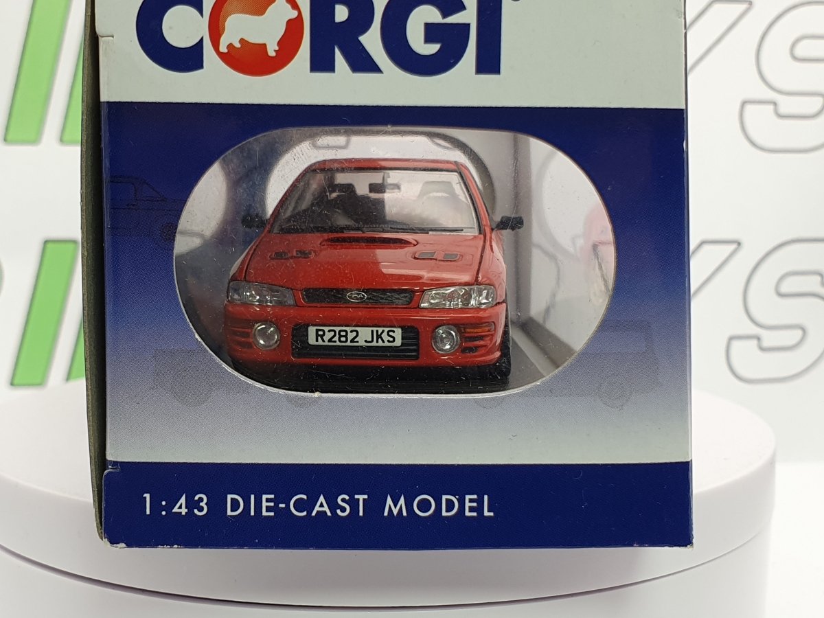 Subaru Impreza Turbo COrgi 1/43 Rosso - RikiToys - COrgi#