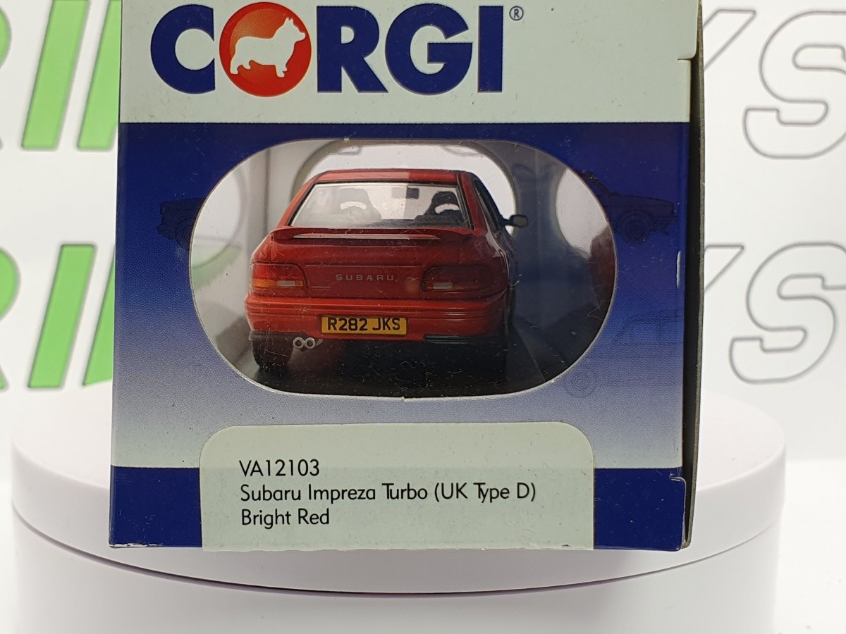 Subaru Impreza Turbo COrgi 1/43 Rosso - RikiToys - COrgi#