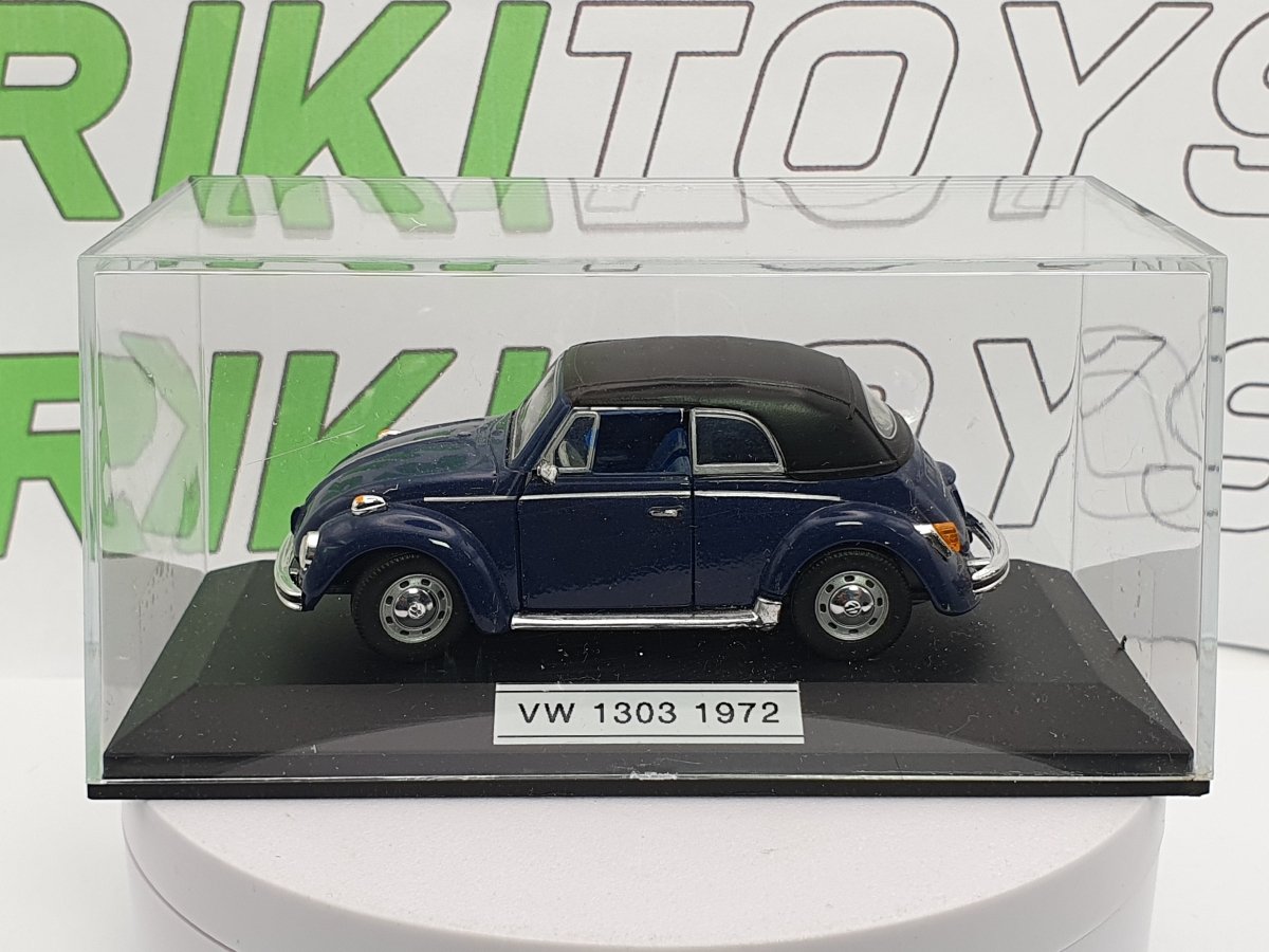 Volkswagen 1303 Cabriolet (1972) Cararama 1/43 Blu - RikiToys - Cararama#