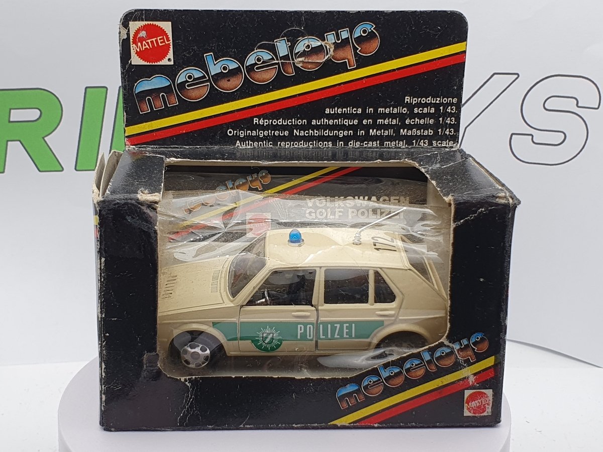 Volkswagen Golf 1 Polizei Mebetoys 1/43 - RikiToys - Mebetoys#