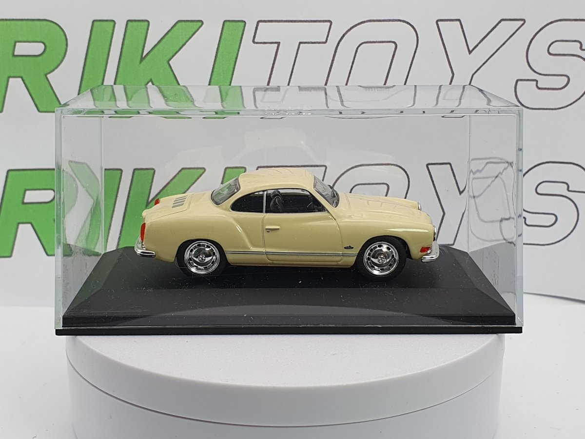 Volkswagen Karmann Ghia Coupé Edicola 1/43 Avorio - RikiToys - Edicola#