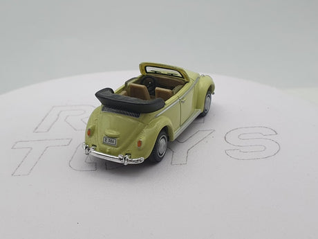 Volkswagen Maggiolino Cabrio Cararama 1/60 - RikiToys - Cararama#