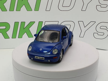 Volkswagen New Beetle Maisto 1/37 Blu - RikiToys - Maisto#