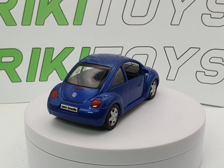 Volkswagen New Beetle Maisto 1/37 Blu - RikiToys - Maisto#