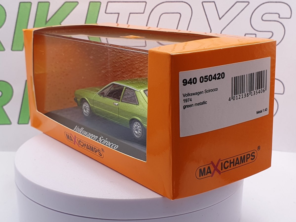 Volkswagen Scirocco MK1 Maxichamps 1/43 Verde - RikiToys - Maxichamps#