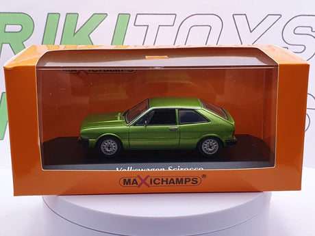 Volkswagen Scirocco MK1 Maxichamps 1/43 Verde - RikiToys - Maxichamps#