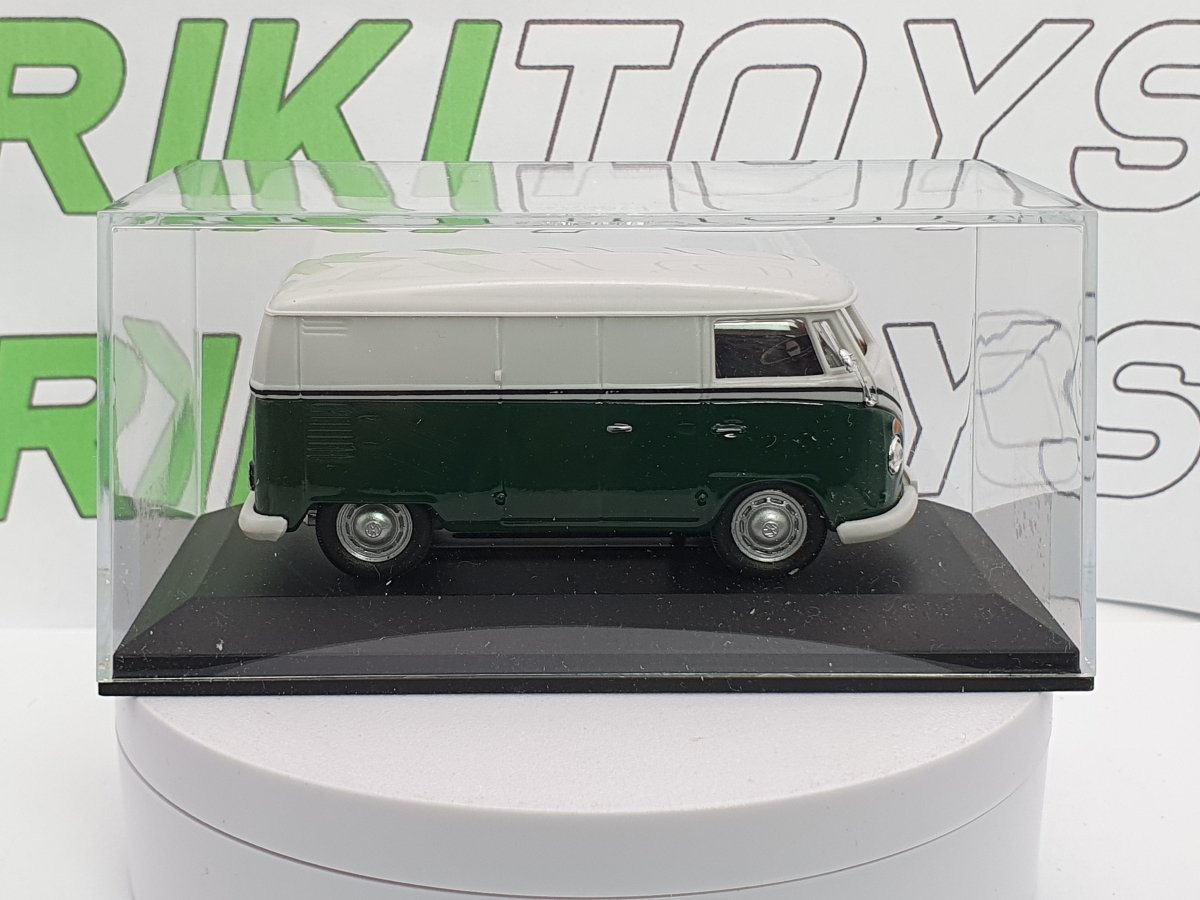 Volkswagen T1 Furgone Cararama 1/43 Verde - RikiToys - Cararama#