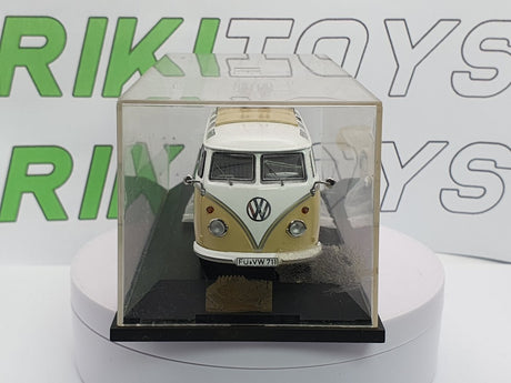 Volkswagen T1 Samba bus c/rimorchio Schuco 1/43 Crema - RikiToys - Schuco#