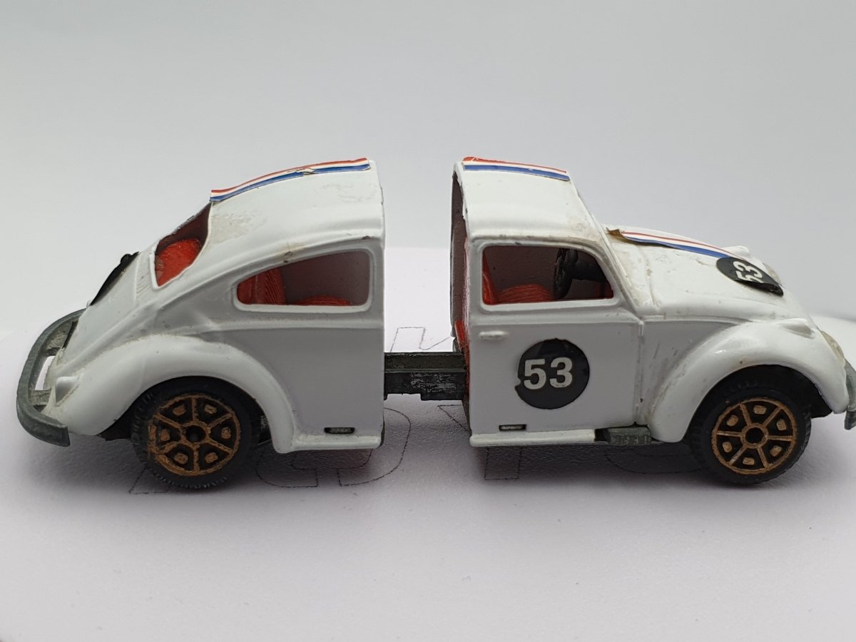 Volswagen Herbie Politoys 1/43 - RikiToys - Politoys#