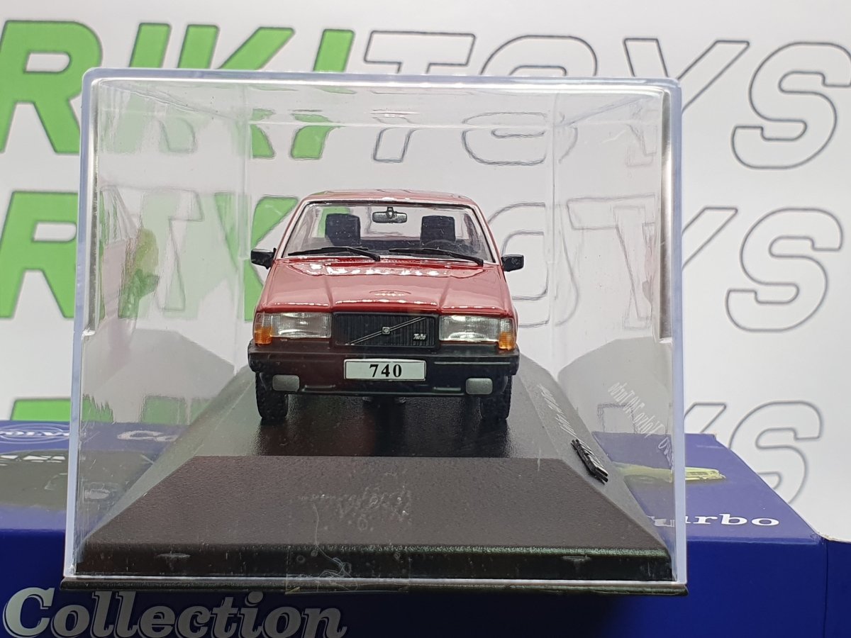 Volvo 740 Turbo Edicola 1/43 Rosso - RikiToys - Edicola#