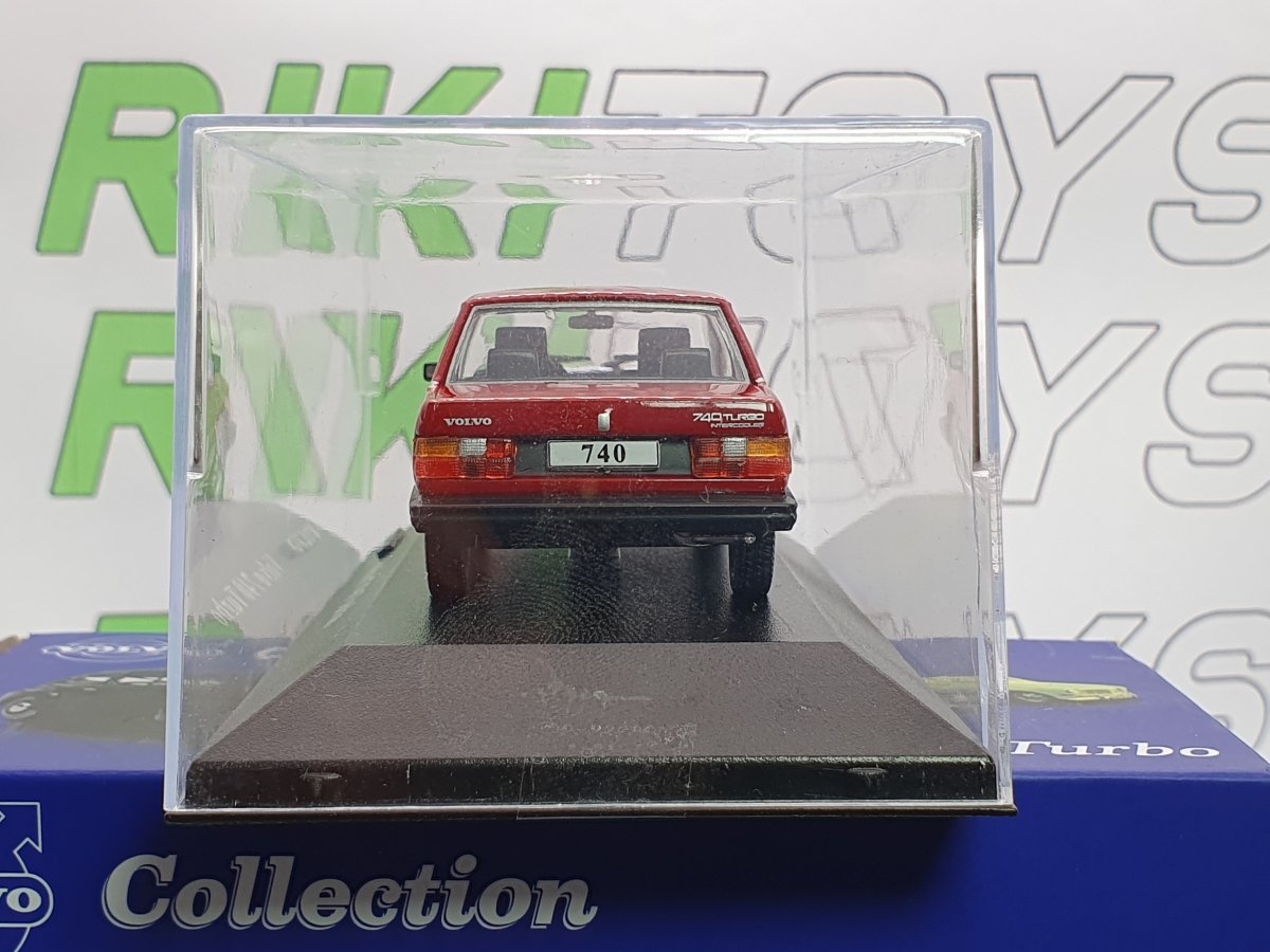 Volvo 740 Turbo Edicola 1/43 Rosso - RikiToys - Edicola#