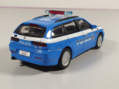 Alfa Romeo 156 wagon POLIZIA New Ray 1/43 - RikiToys - New Ray#