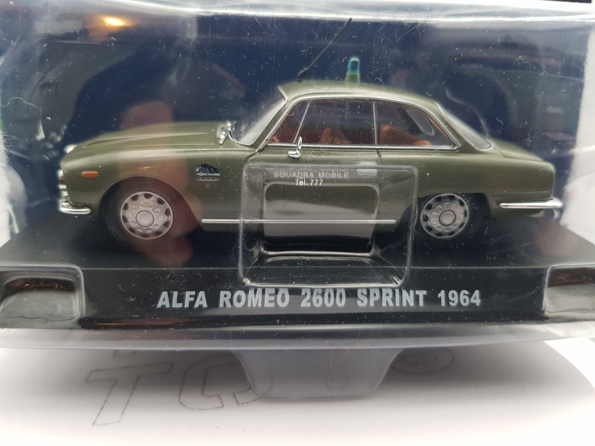 Alfa Romeo 2600 Sprint 1964 Edicola 1/43 Con Scatola - RikiToys - Edicola#