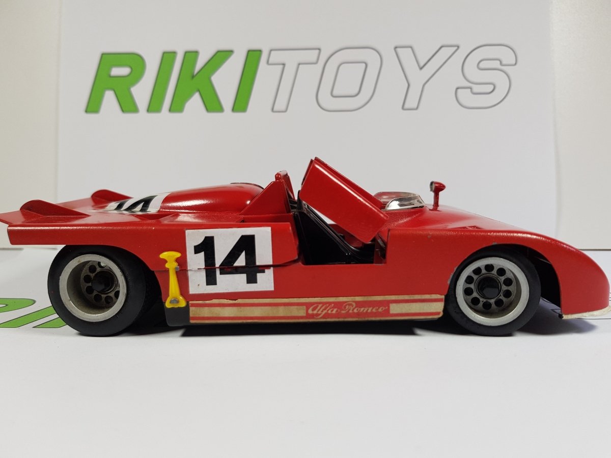 Alfa Romeo 33 Edison Giocattoli Rossa 1/24 - RikiToys - Edison Giocattoli#