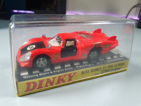 Alfa Romeo 33 Le Mans Dinky Toys 1/43 Con Scatola - RikiToys - Dinky Toys#