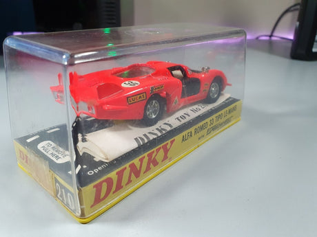 Alfa Romeo 33 Le Mans Dinky Toys 1/43 Con Scatola - RikiToys - Dinky Toys#