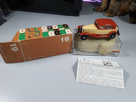 Alfa Romeo 6C 1750 berlina 1932 Rio 1/43 Con Scatola - RikiToys - Rio#