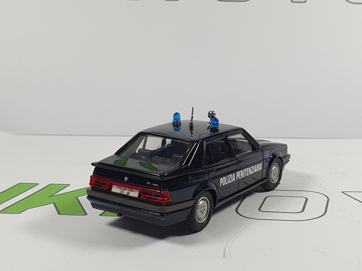 Alfa Romeo 75 Polizia Penitenziaria Progetto K 1/43 - RikiToys - Progetto K#