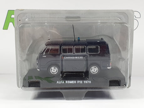 Alfa Romeo F12 Minibus Carabinieri Edicola 1/43 Con Scatola - RikiToys - Edicola#