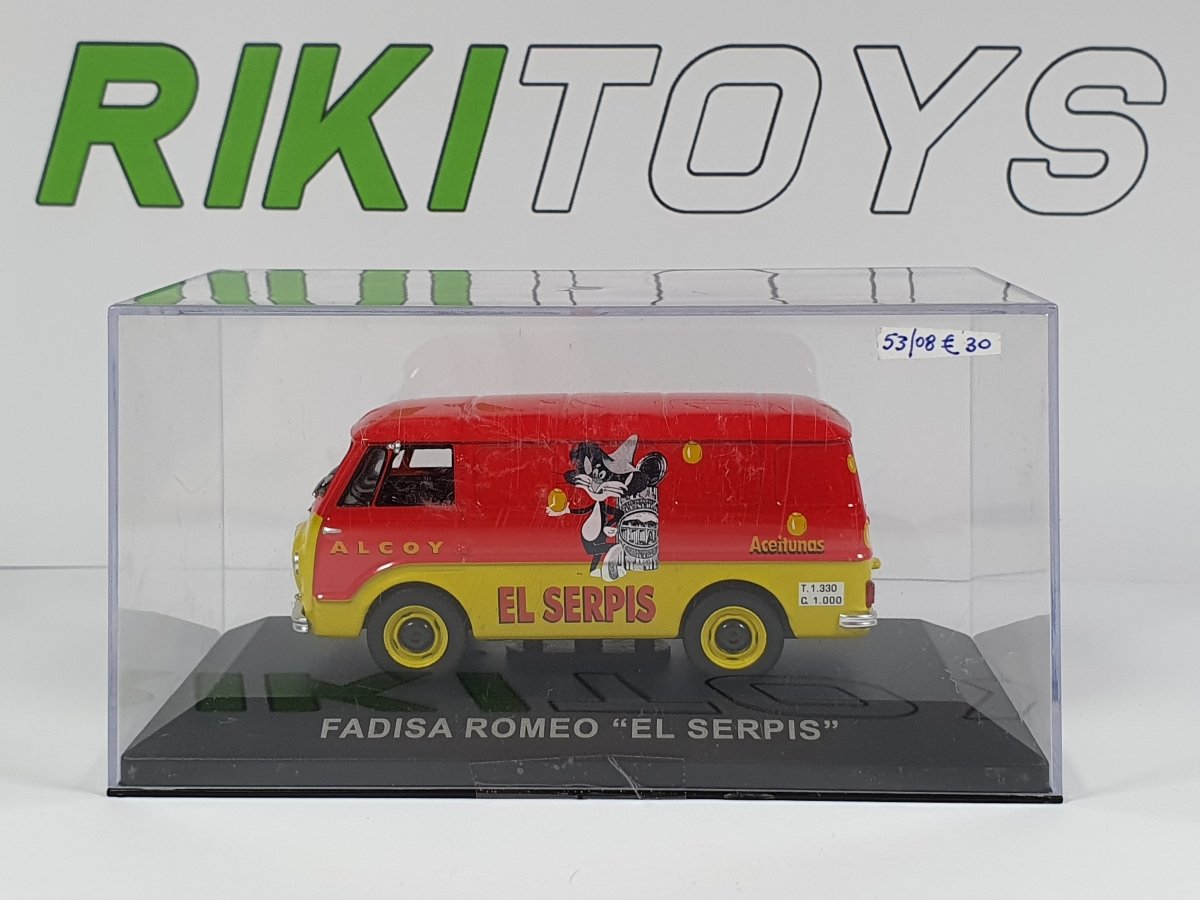 Alfa Romeo Fadisa Romeo "El Serpis" Edicola 1/43 Con Scatola - RikiToys - Edicola#