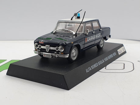 Alfa Romeo Giulia 1600 Super Carabinieri 1970 Edicola 1/43 - RikiToys - Edicola#